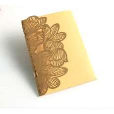 Pocket Invitation Card Thank You Card Golden Business Invitation Card
